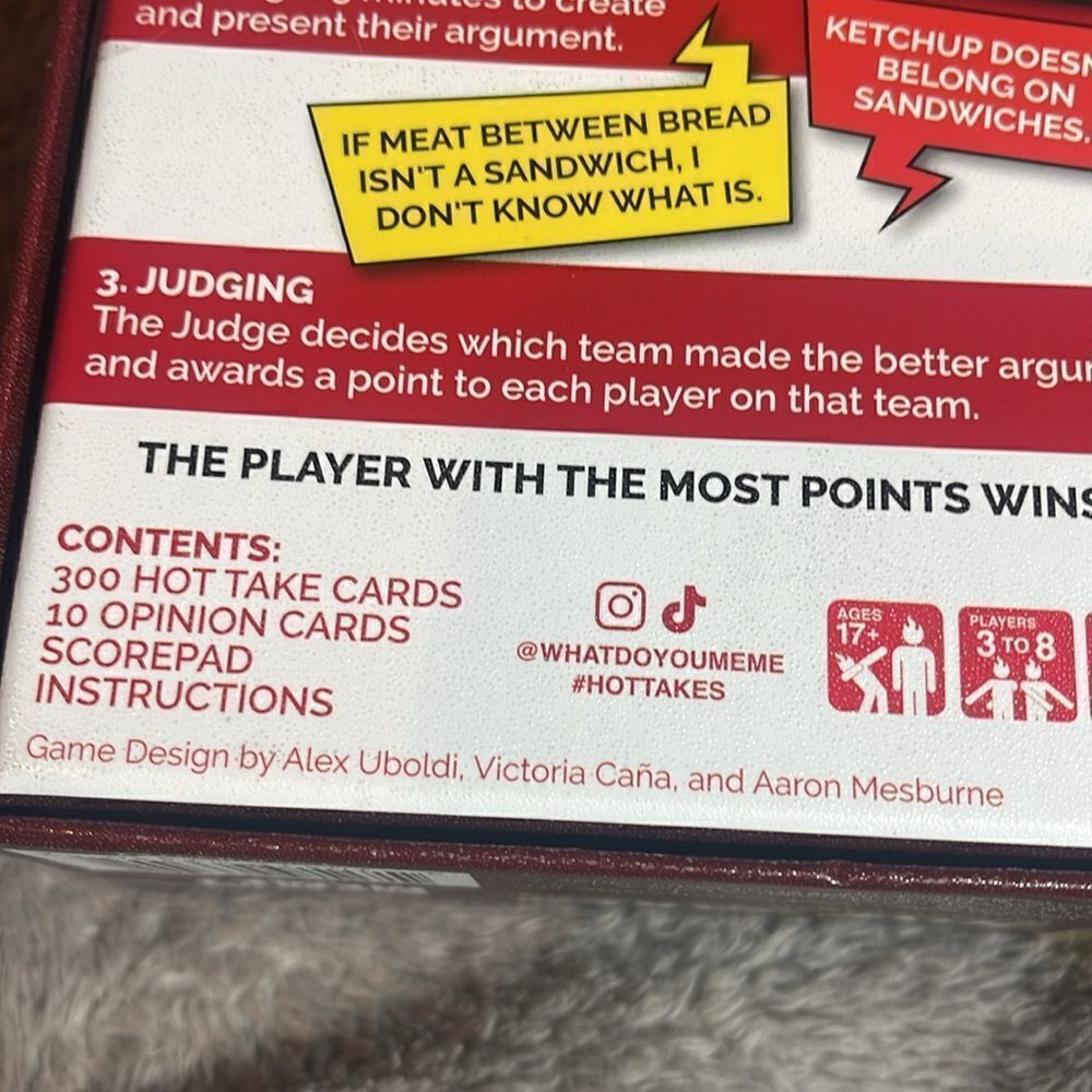 Hot take game NEW - Picture 5 of 5